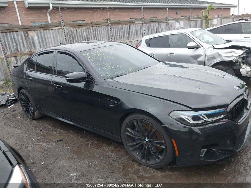 2022 BMW M5 VIN: WBS83CH05NCK29692 Lot: 12087254