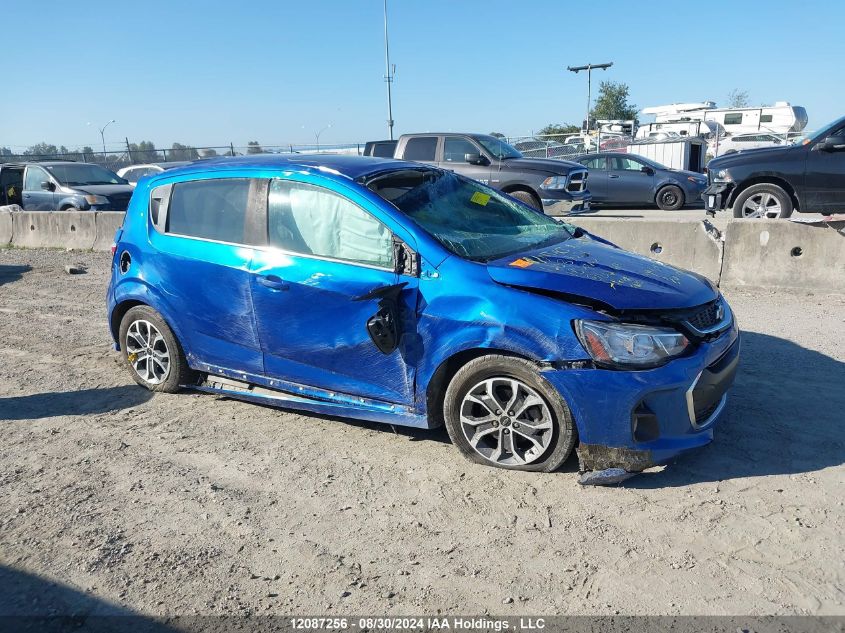 2018 Chevrolet Sonic VIN: 1G1JD6SB6J4122665 Lot: 12087256