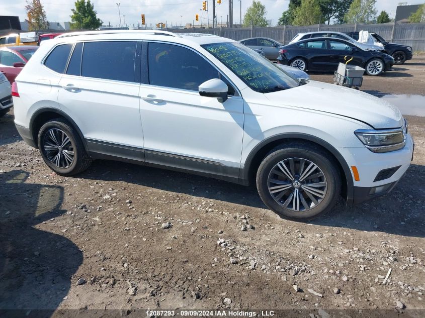 2018 Volkswagen Tiguan VIN: 3VV4B7AX8JM007505 Lot: 12087293