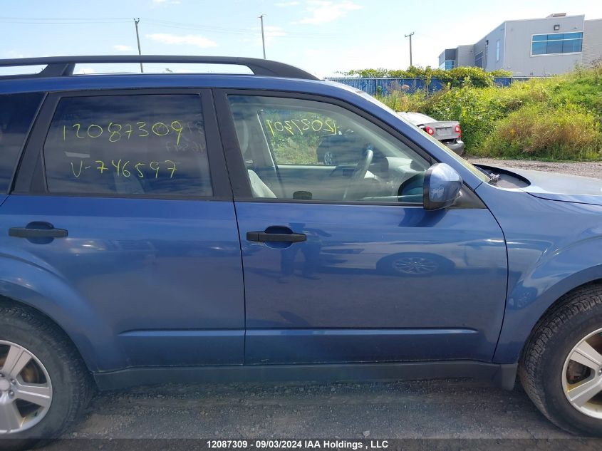 2011 Subaru Forester VIN: JF2SHCBC8BH746597 Lot: 12087309