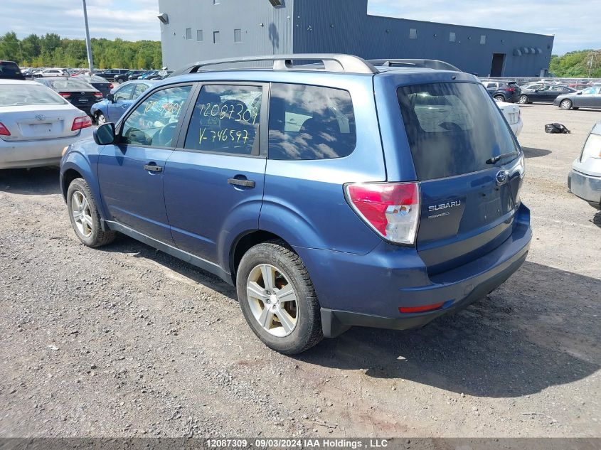 2011 Subaru Forester VIN: JF2SHCBC8BH746597 Lot: 12087309