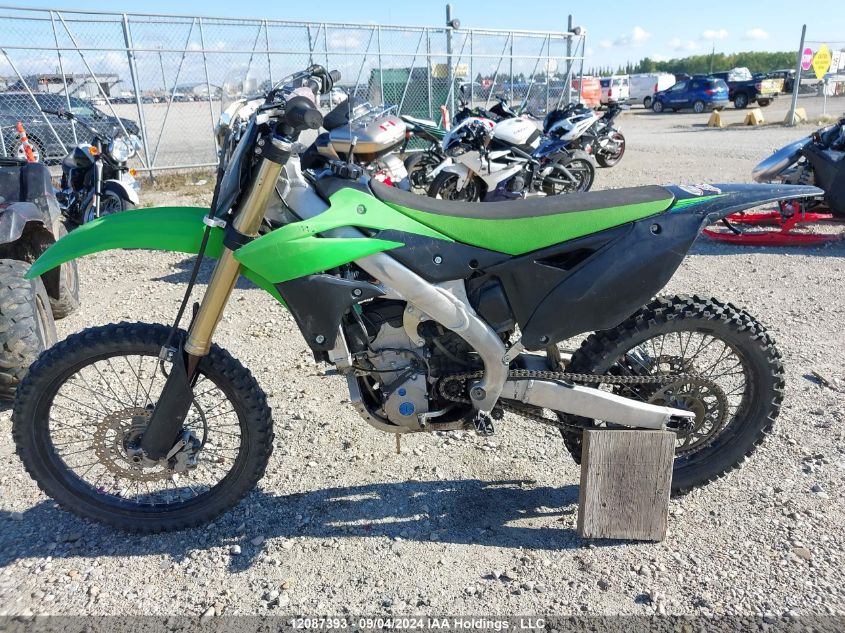 2013 Kawasaki Kx250 Z VIN: JKAKXMZC0DA002835 Lot: 12087393