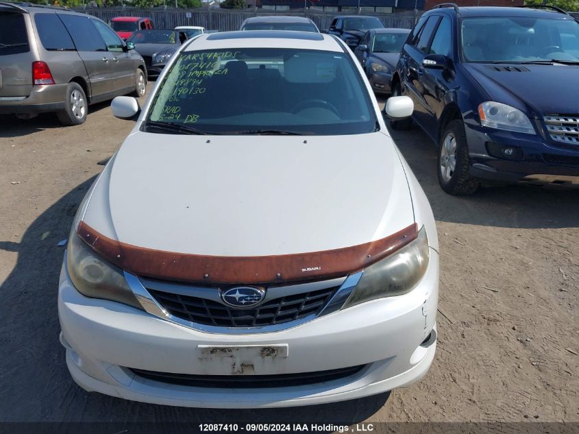 2009 Subaru Impreza VIN: JF1GE626X9G519894 Lot: 12087410