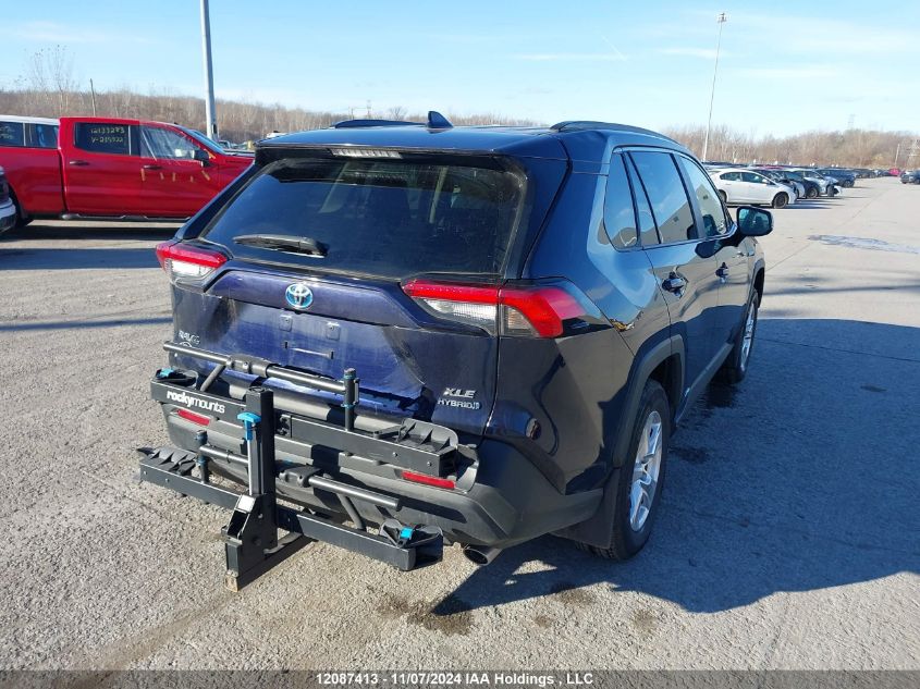 2021 Toyota Rav4 Hybrid Xle VIN: 2T3RWRFV1MW125944 Lot: 12087413