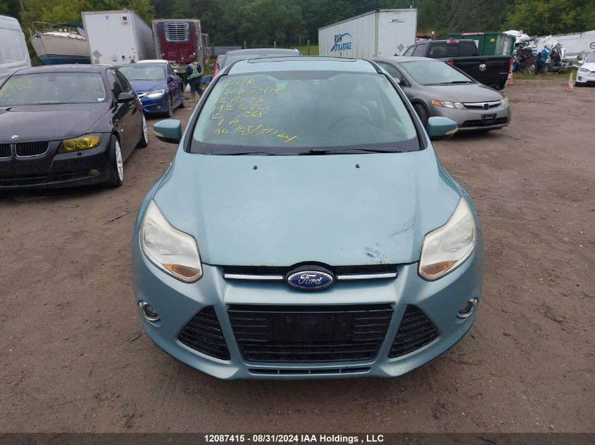 2012 Ford Focus Sel VIN: 1FAHP3M2XCL192676 Lot: 12087415