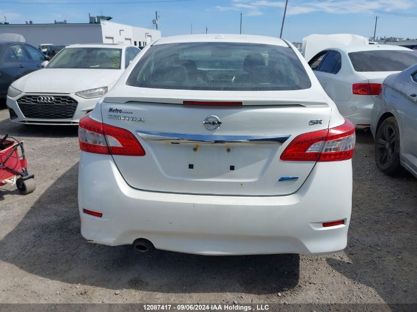 2015 Nissan Sentra S/Sv/Sr/Sl VIN: 3N1AB7AP0FL648617 Lot: 12087417