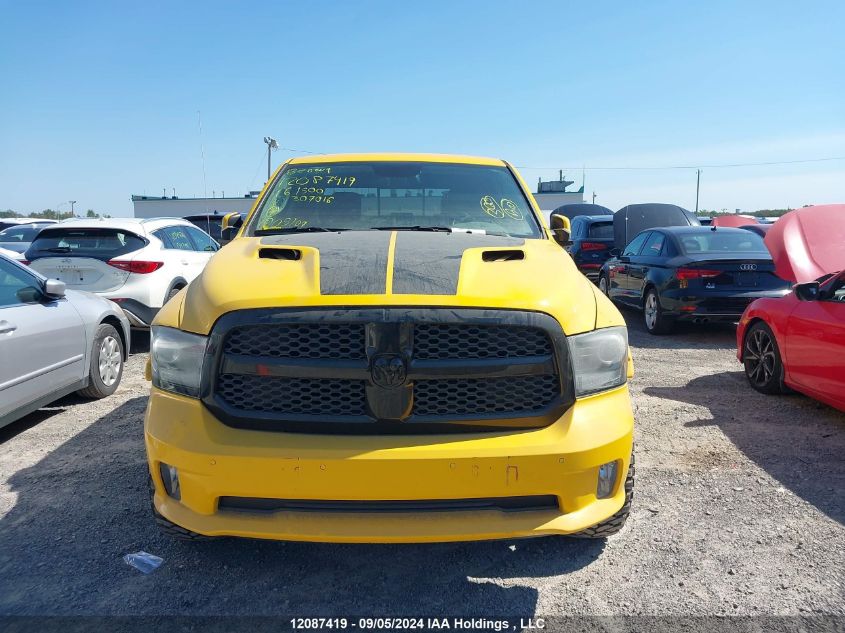 2016 Ram 1500 Sport VIN: 1C6RR7MT3GS307016 Lot: 12087419