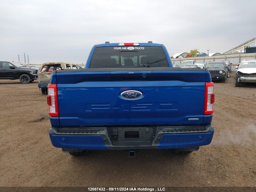 2023 Ford F-150 Lariat VIN: 1FTFW1E80PKE69276 Lot: 12087432