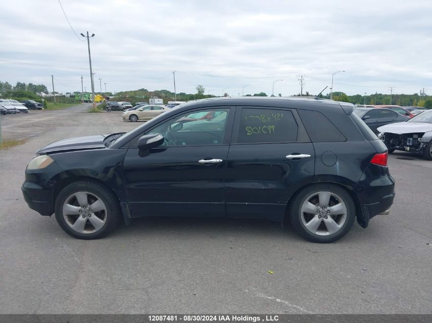 2008 Acura Rdx VIN: 5J8TB18248A801699 Lot: 12087481