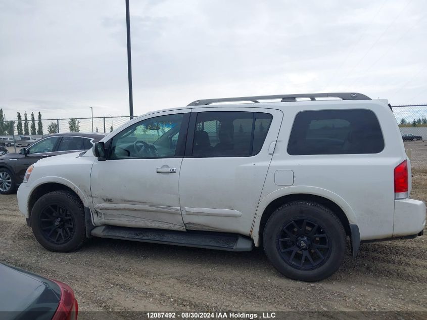 2009 Nissan Armada Se/Le VIN: 5N1AA08C29N610266 Lot: 12087492