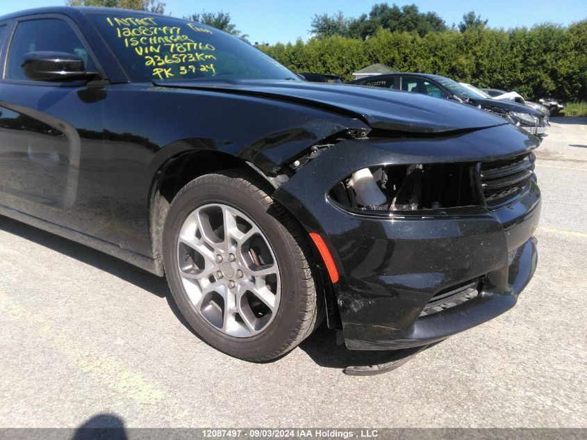 2015 Dodge Charger VIN: 2C3CDXJG2FH787760 Lot: 12087497