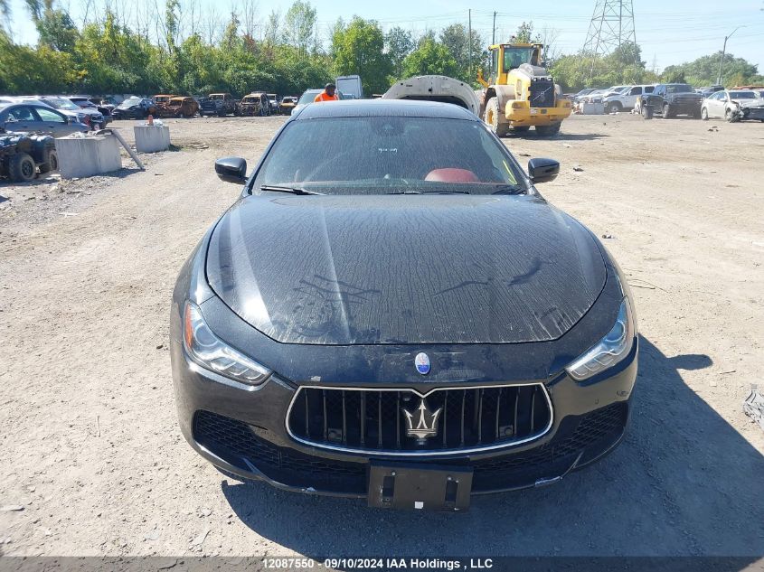 2017 Maserati Ghibli S Q4 VIN: ZAM57RTS8H1230180 Lot: 12087550