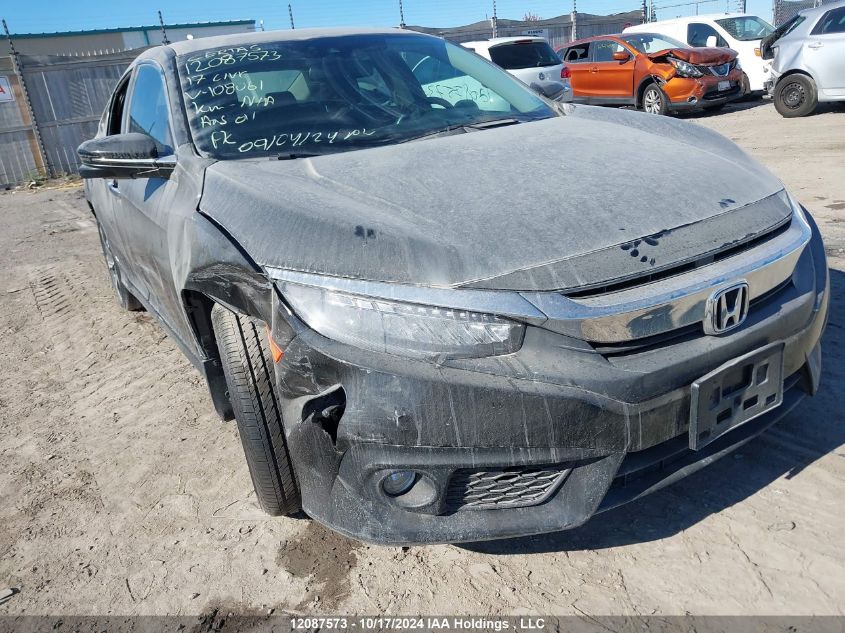 2017 Honda Civic Sedan VIN: 2HGFC1F92HH108061 Lot: 12087573