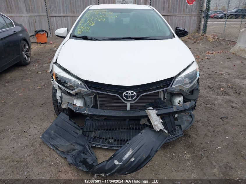 2014 Toyota Corolla L/Le/Le Pls/Prm/S/S Pls VIN: 2T1BURHE4EC197169 Lot: 12087581