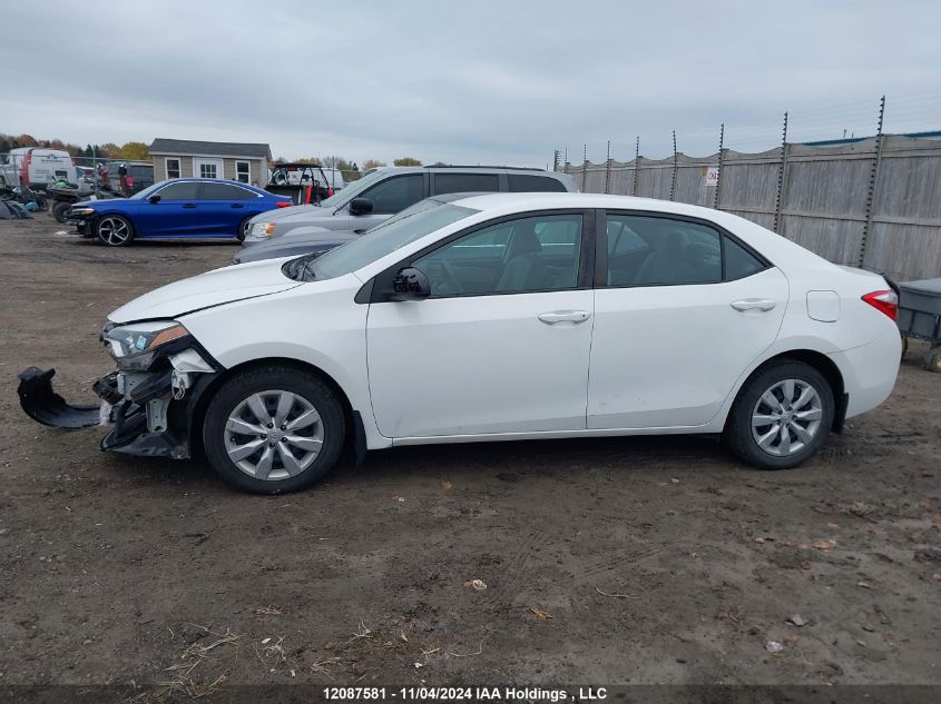 2014 Toyota Corolla L/Le/Le Pls/Prm/S/S Pls VIN: 2T1BURHE4EC197169 Lot: 12087581