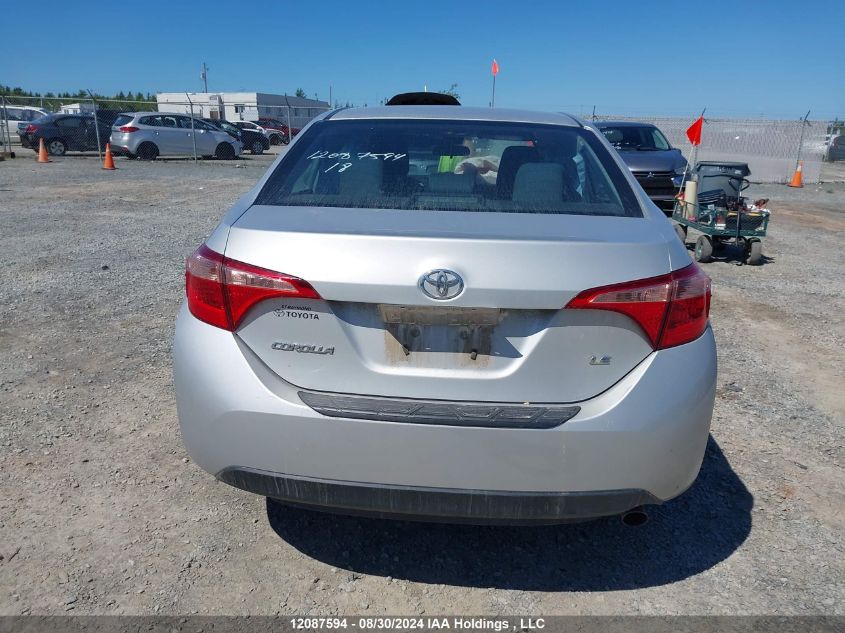 2018 Toyota Corolla L/Le/Xle/Se/Xse VIN: 2T1BURHE4JC069721 Lot: 12087594