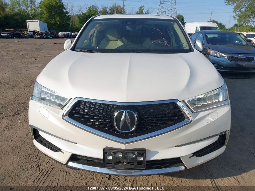 2019 Acura Mdx VIN: 5J8YD4H4XKL802631 Lot: 12087597