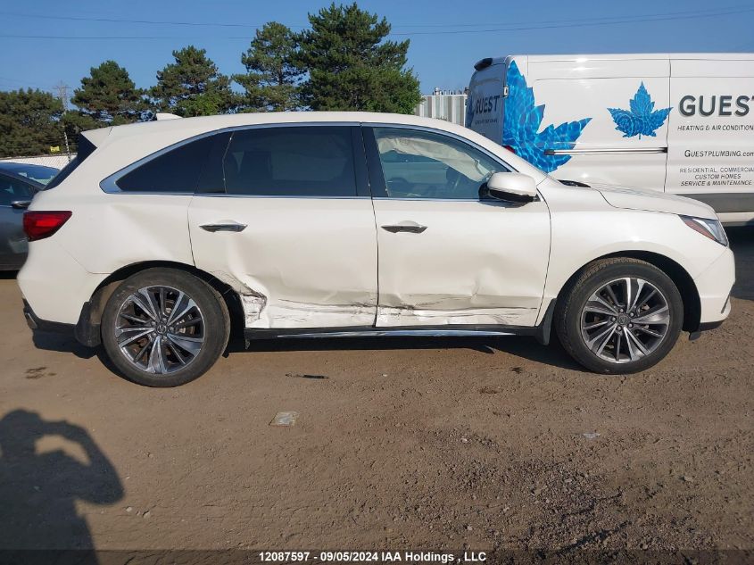 2019 Acura Mdx VIN: 5J8YD4H4XKL802631 Lot: 12087597