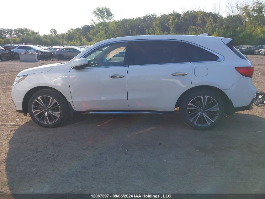 2019 Acura Mdx VIN: 5J8YD4H4XKL802631 Lot: 12087597