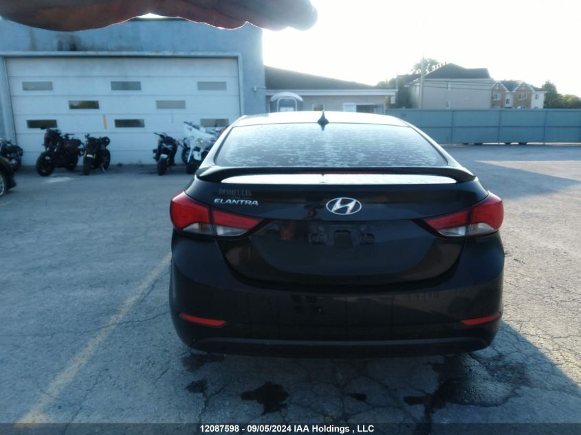 2014 Hyundai Elantra Se/Sport/Limited VIN: 5NPDH4AE5EH544239 Lot: 12087598