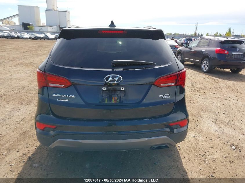 2018 Hyundai Santa Fe Sport 2.4 Luxury VIN: 5NMZUDLB0JH070387 Lot: 12087617