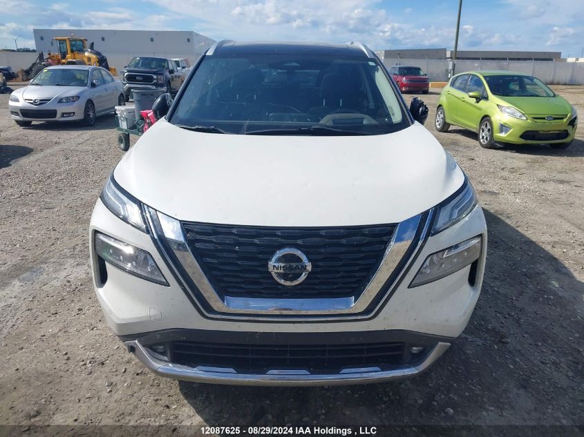 2021 Nissan Rogue Platinum VIN: JN8AT3DD1MW318436 Lot: 12087625