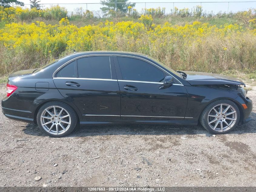 2011 Mercedes-Benz C-Class VIN: WDDGF8FB1BF547028 Lot: 12087653