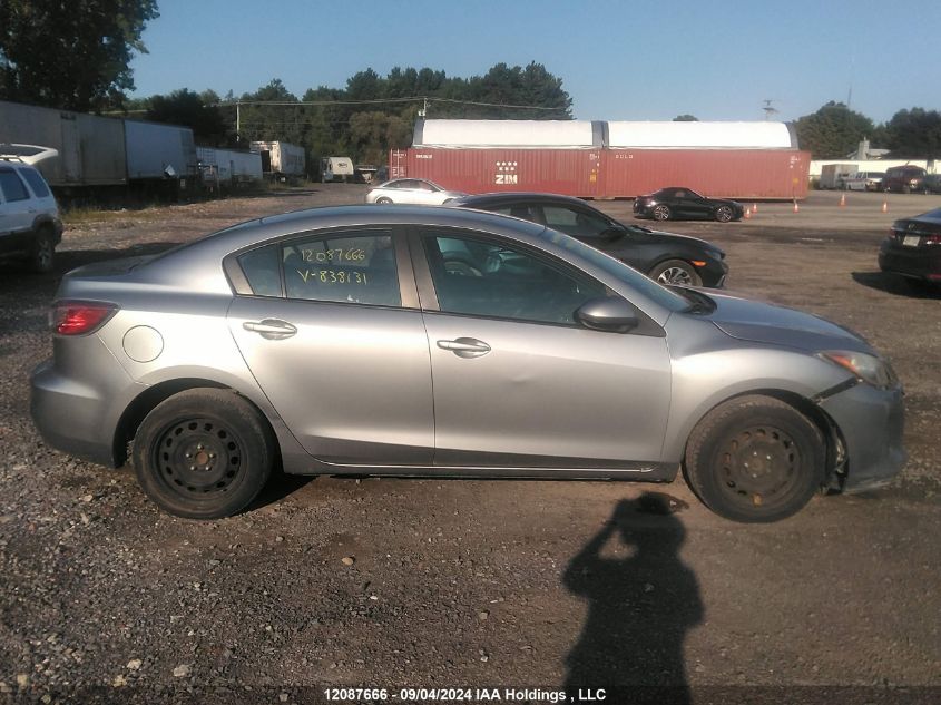 JM1BL1UF0D1838131 2013 Mazda 3 I