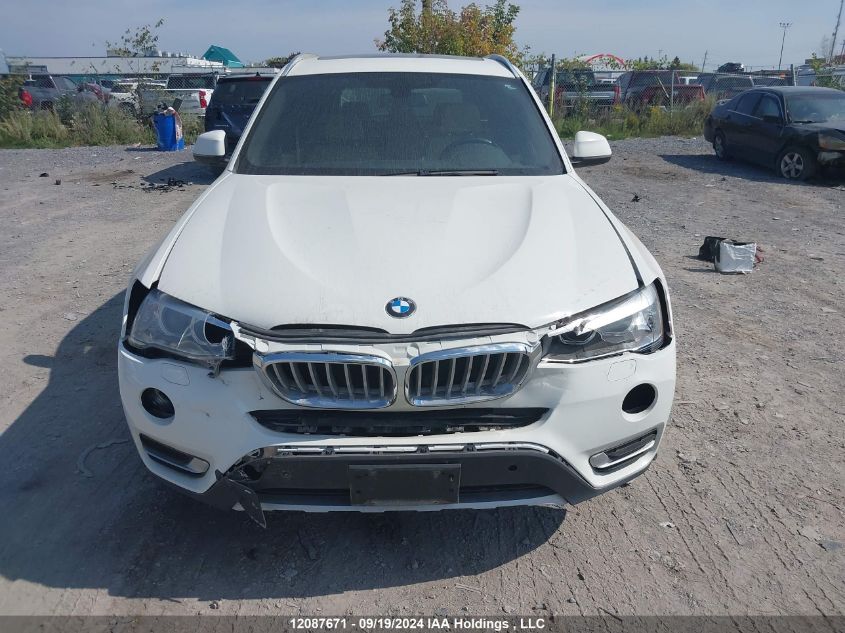 5UXWX9C55F0D44807 2015 BMW X3