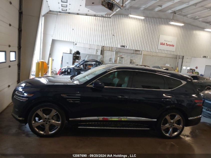 KMUHCESC6MU040514 2021 Genesis Gv80 3.5T Prestige Awd