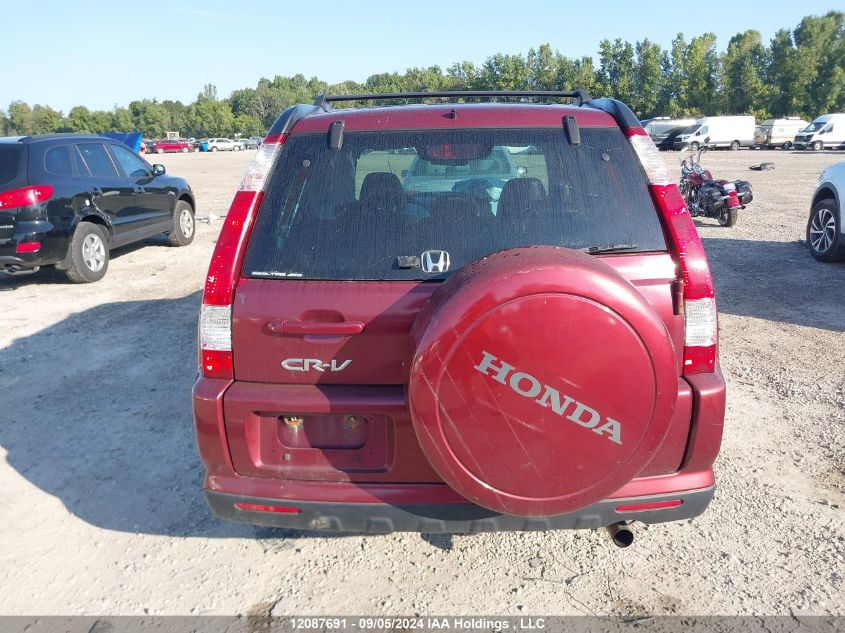 2006 Honda Cr-V VIN: JHLRD78926C806942 Lot: 12087691