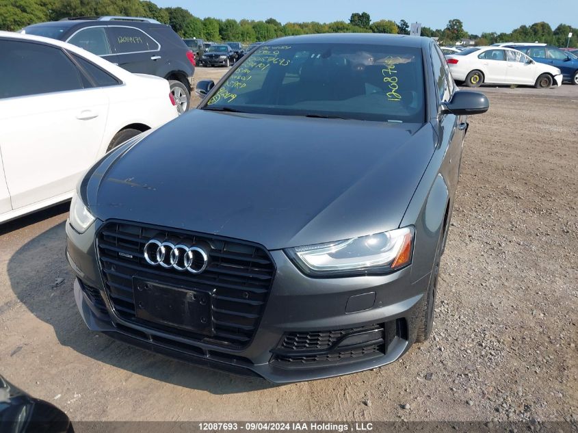 2015 Audi A4 VIN: WAUFFCFL3FN034101 Lot: 12087693