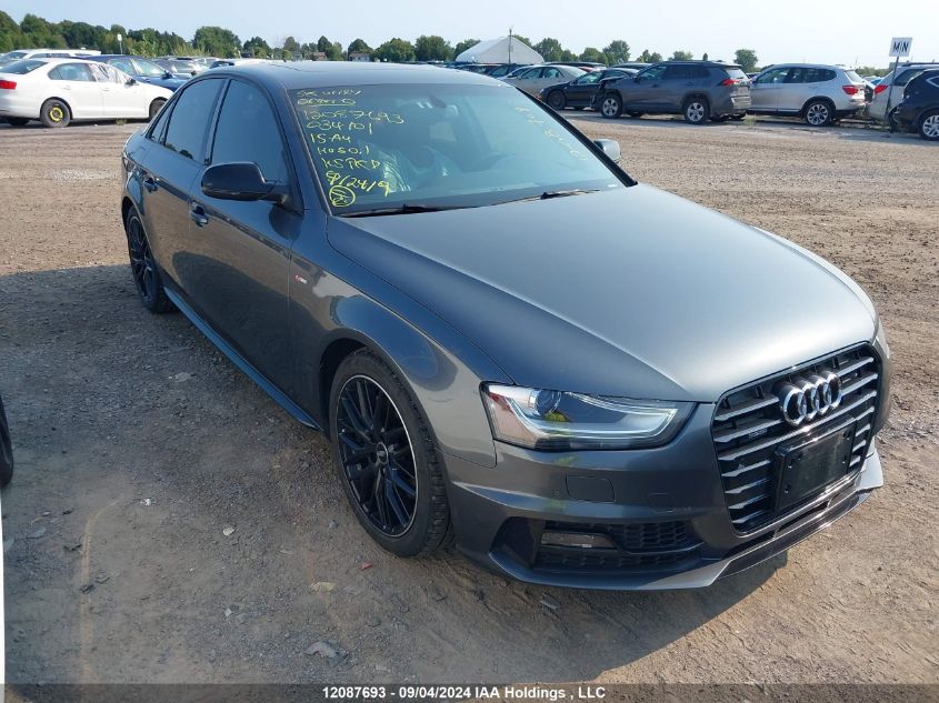 2015 Audi A4 VIN: WAUFFCFL3FN034101 Lot: 12087693