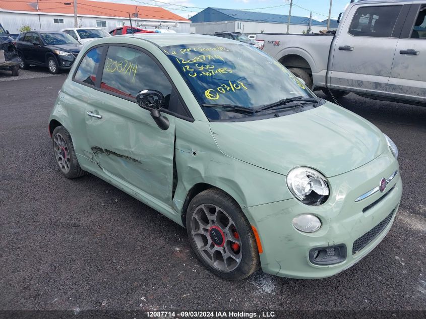 2012 Fiat 500 Sport VIN: 3C3CFFBR5CT107485 Lot: 12087714