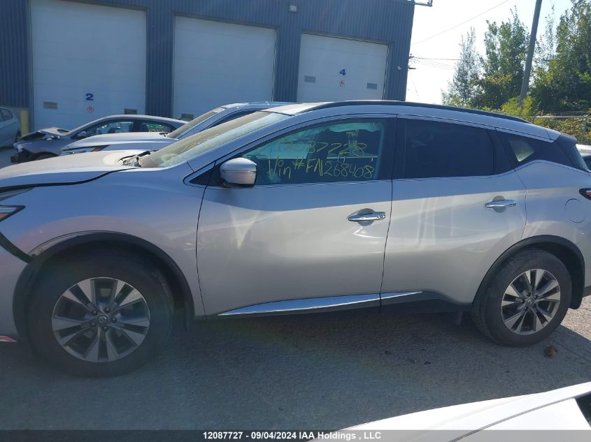 2015 Nissan Murano VIN: 5N1AZ2MH3FN268408 Lot: 12087727