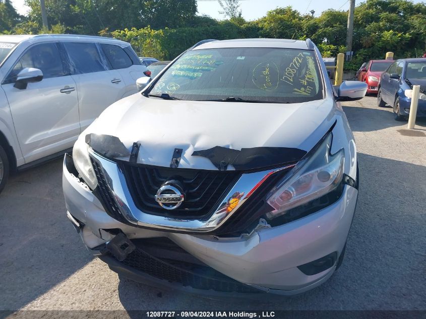 2015 Nissan Murano VIN: 5N1AZ2MH3FN268408 Lot: 12087727