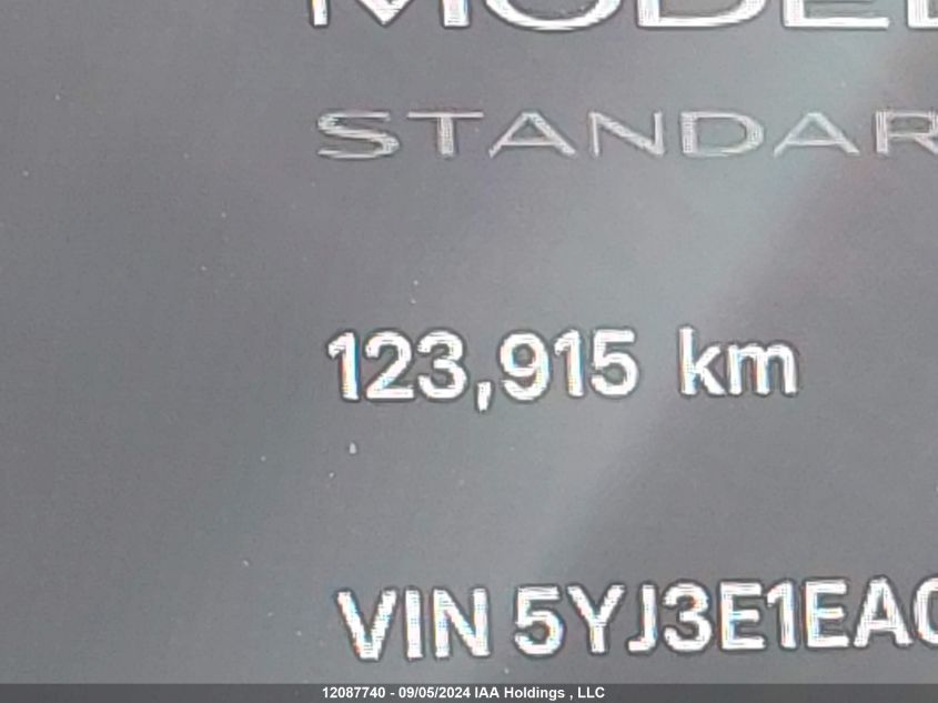 2020 Tesla Model 3 VIN: 5YJ3E1EA0LF715260 Lot: 12087740