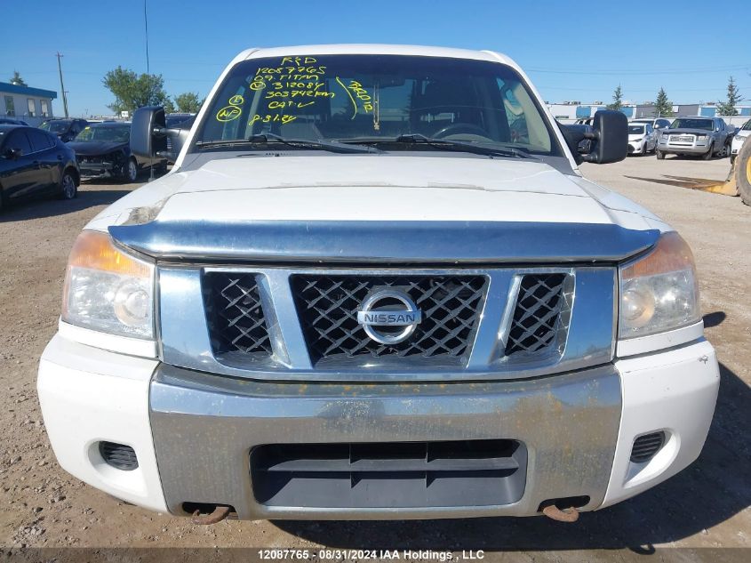 2009 Nissan Titan Xe/Se/Le/Pro-4X VIN: 1N6AA07C39N312084 Lot: 12087765