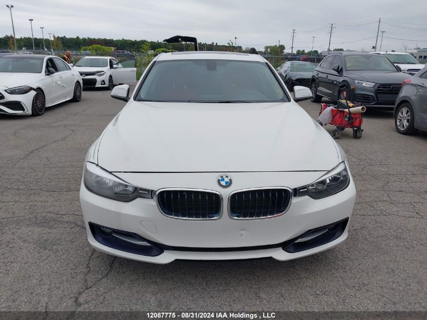 2015 BMW 3 Series VIN: WBA3C3G53FNS73188 Lot: 12087775