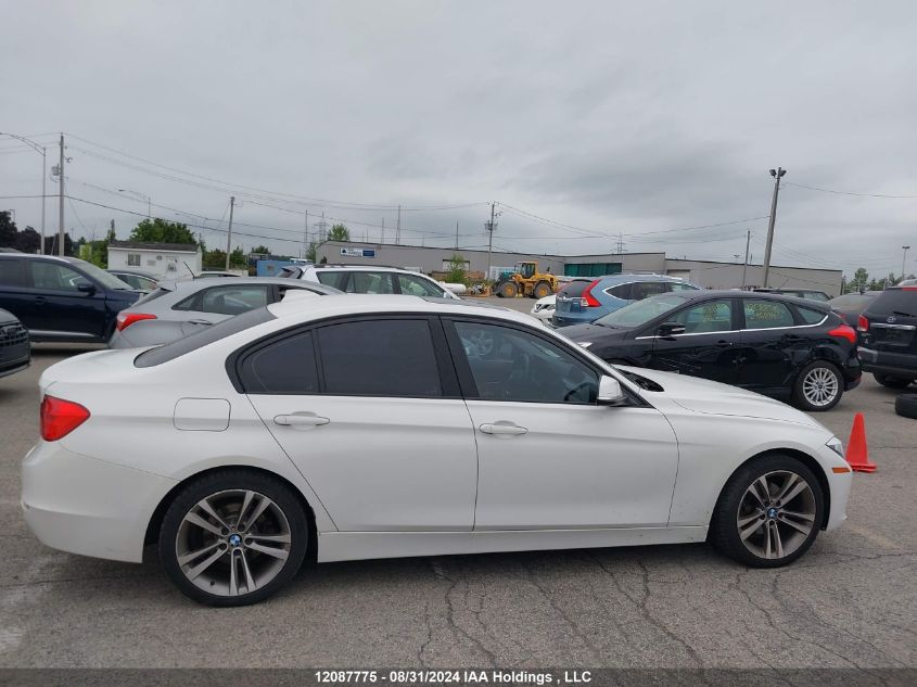 2015 BMW 3 Series VIN: WBA3C3G53FNS73188 Lot: 12087775