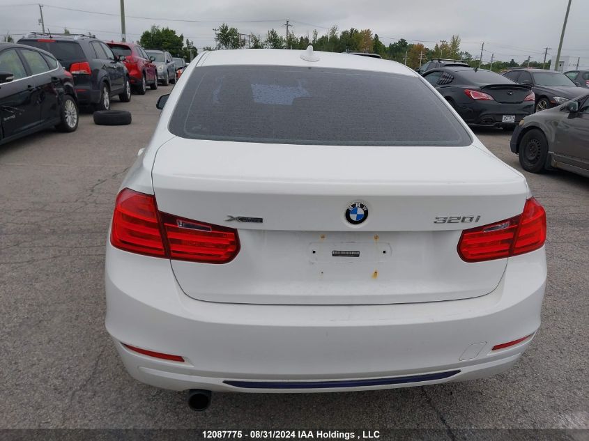 2015 BMW 3 Series VIN: WBA3C3G53FNS73188 Lot: 12087775