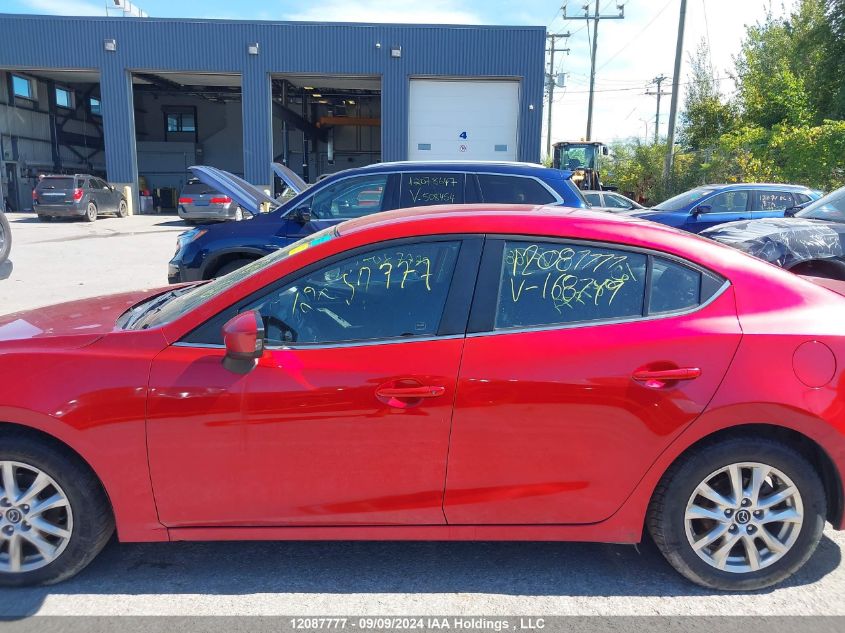 2014 Mazda 3 Touring VIN: JM1BM1V74E1168749 Lot: 12087777