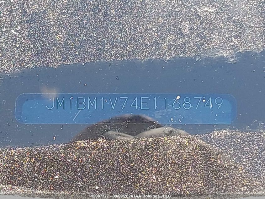 2014 Mazda 3 Touring VIN: JM1BM1V74E1168749 Lot: 12087777