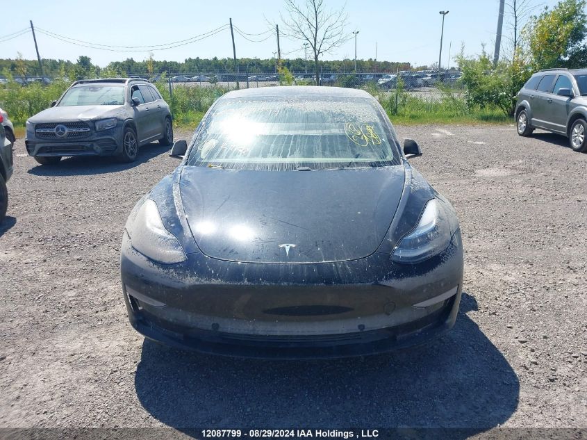 2019 Tesla Model 3 VIN: 5YJ3E1EA8KF399590 Lot: 12087799