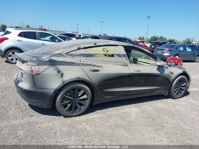 2019 Tesla Model 3 VIN: 5YJ3E1EA8KF399590 Lot: 12087799