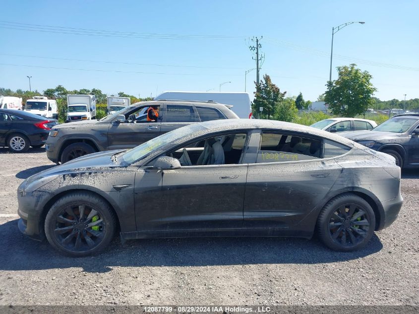 2019 Tesla Model 3 VIN: 5YJ3E1EA8KF399590 Lot: 12087799