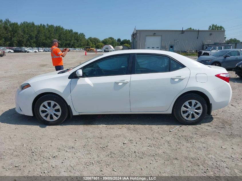 2015 Toyota Corolla VIN: 2T1BURHE0FC444351 Lot: 12087801