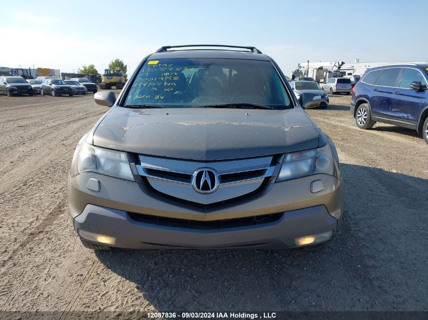 2HNYD28659H001952 2009 Acura Mdx Technology