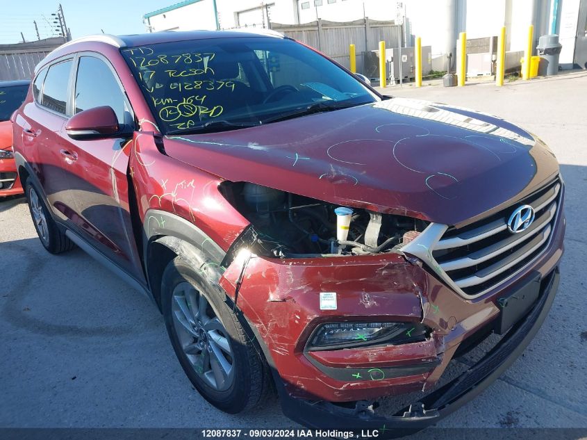 KM8J33A4XHU428379 2017 Hyundai Tucson Premium