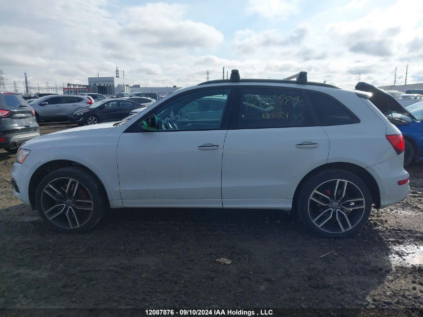 2017 Audi Sq5 VIN: WA1VCAFP9HA082723 Lot: 12087876